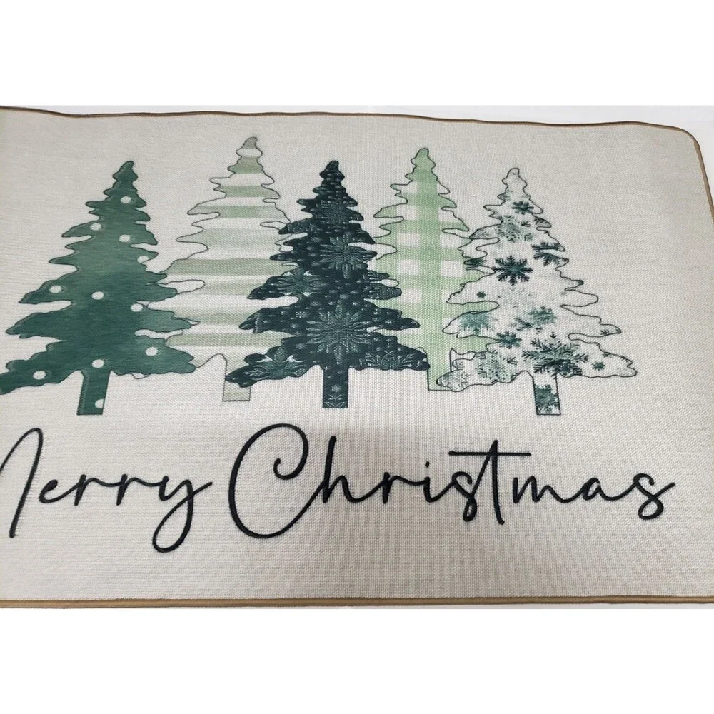 Polyester Bendable Rubber Back Floor Mat (17